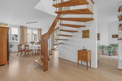 Penthouse-Wohnung mit Blick auf Schloss & Bundesgerichtshof – Toplage in Karlsruhe