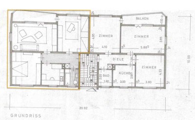 Zentrale EG Wohnung in Lampertheim in ruhiger Lage