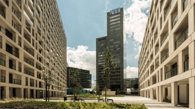 DC-Living: Modernes City Apartment mit Loggia, Wellness bei UNO City