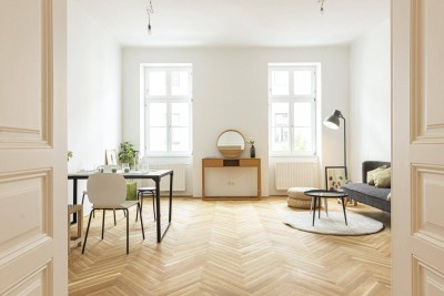 Erstbezug nach Generalsanierung: Elegante 3-Zimmer Altbau Wohnung (nähe Alte Donau)