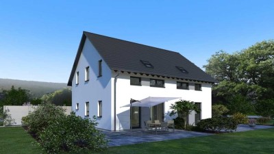 2-Familienhaus ! Haushälfte mit 111qm je Familie mit anteiligen Grundstück nur 335.000,-EUR !