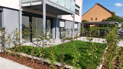 Erstbezug nach Kernsanierung mit Garten: Stilvolle 3.5-Zimmer-Gartenwohnung im schönen Alt-Weil