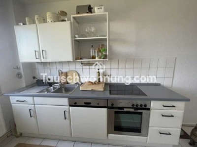 Tauschwohnung: 2 Zimmer mit Balkon ins Grüne in der Südstadt