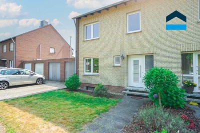 Geldern-Veert: Gemütliches Reiheneckhaus mit Garten und Garage - Ein Traum zur Miete in ruhig