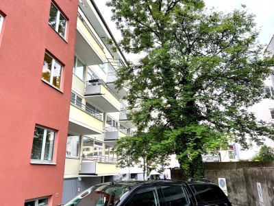 Sbg.-Nonntal: Gemütliche 2-Zi.-Whg. am Salzachkai mit Festungsblick