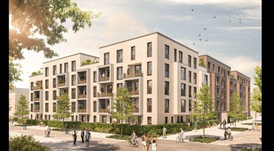 Erstbezug mit Balkon und Einbauküche: Stilvolle 3-Zimmer-Wohnung mit geh. Innenausstattung in Ulm
