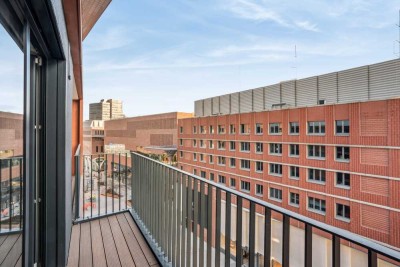 Top-Lage Überseequartier: Stylisches, teilmöbliertes Studio