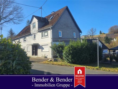 Großzügiges Fachwerkhaus mit viel Potenzial in guter Lage von Freudenberg - Ideal für Handwerker mit