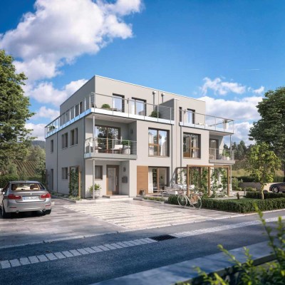 Exklusive Projektierung: XL Doppelhaus in Bestlage von Riemerling