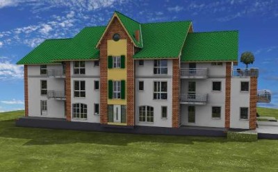 Neubau-Erstbezug: 2-Zimmer-Wohnung mit Balkon gegenüber dem Wandlitzsee