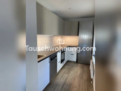 Tauschwohnung: Neubauwohnung mit riesigem Wohnbereich