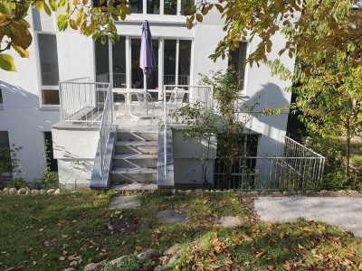 Sonnige, möblierte 3,5-Zimmer-Maisonette-Wohnung