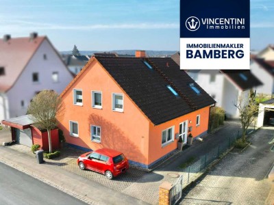 "Haus-im-Haus-Gefühl" mit Garten: 127m² Wohn-/Nutzfläche & Garage