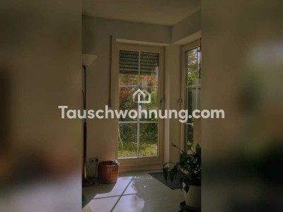 Tauschwohnung: Helle 2-Zimmerwohnung mit Terrasse Nähe Olympiapark