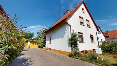 Viel Platz für die Familie - großzügiges 1- bis 2-Familienhaus mit Doppelgarage