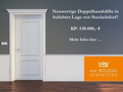 Neuwertige Doppelhaushälfte in beliebter Lage von Stockelsdorf!