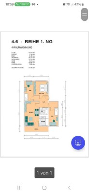 4 Raumwohnung-Dresden Neu-Omsewitz mit Einbauküche