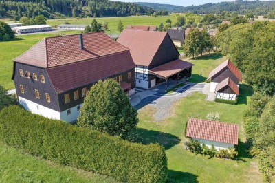 Saniertes Mühlenanwesen bei Schleusingen – denkmalgeschütztes Ensemble mit traumhaftem Grundstück