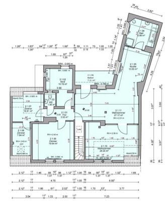 Freundliche und sanierte 6-Raum-DG-Wohnung mit Balkon in Marlow