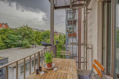 Attraktive 3-Zi.Altbauwohnung mit Modernisierungsbedarf in bester Lage des Glockenbachviertels