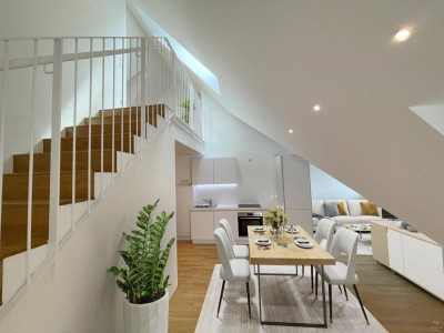 Exklusive, zentrumsnahe 4 Zimmer-Dachgeschoßwohnung in Innsbruck-Pradl
