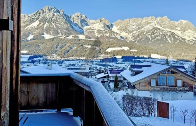 Penthouse-Maisonette mit Kaiserblick direkt an der Skipiste