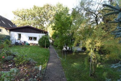 Wohnen für 2 bis 3 auf einer Ebene mit traumhaftem Grundstück