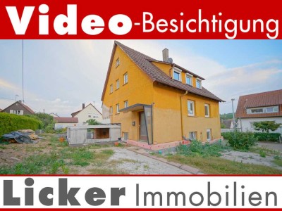 * Projektiertes 3-Familienhaus - entkernt - noch individuell gestaltbar.