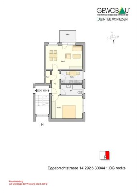 Modernisierte 2 Raumwohnung in Gerschede