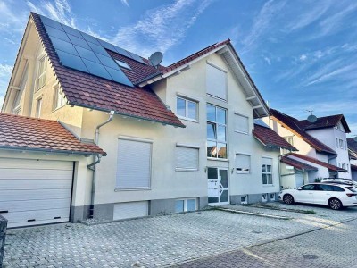3,5 Zimmerwohnung im Erdgeschoss (rechts) in schöner Lage in Teningen-Nimburg