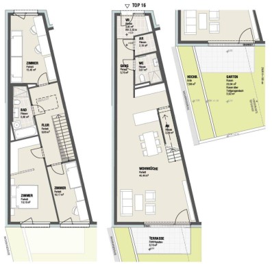 Top 16 | Wohnen im idyllischen Weinviertel - 123 m²