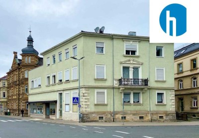 Wohn- und Geschäftshaus in der Innenstadt im Sanierungsgebiet