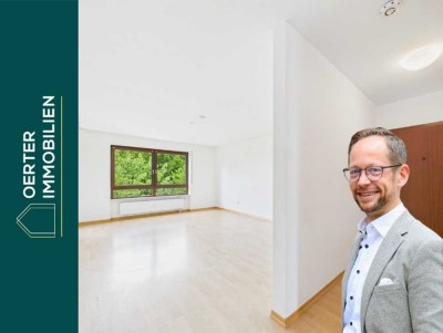 Toll geschnittene 3-Zimmer Wohnung mit Balkon und Nähe zum Zimmermanspark!