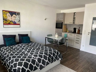 Stilvolle 1-Raum-Wohnung mit Einbauküche in Wiesbaden