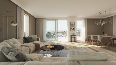 Stilvolles Wohnen in Toplage mit individuellem Panorama Pur!