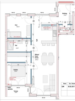 Schöne, barrierefreie 3 Zimmer Erdgeschosswohnung mit eigener Terrasse und eigenem Garten