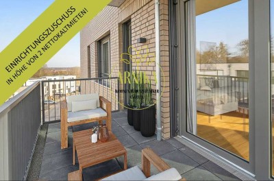 MIETFREI die ersten 2 Monate! Große 3-Zimmer-Wohnung mit EBK, Bad, Gäste-WC, Balkon