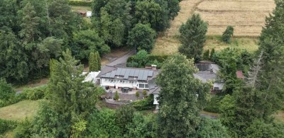 Repräsentatives Wohnen in Top-Alleinlage -- Villa mit Burgenblick & großem Grundstück