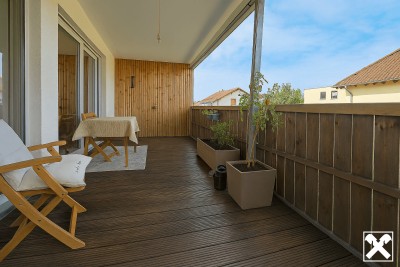 Moderne 3-Zimmerwohnung mit Terrasse