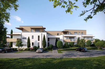 RESERVIERT: Landliebe in Fischlham | Exklusives Penthouse mit 42 m² Terrasse mit Panoramablick - Haus 1 TOP 9
