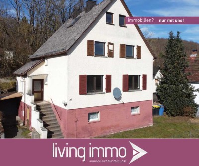 Geräumiges Einfamilienhaus mit sonnigem Garten - auch für 2 Parteien nutzbar