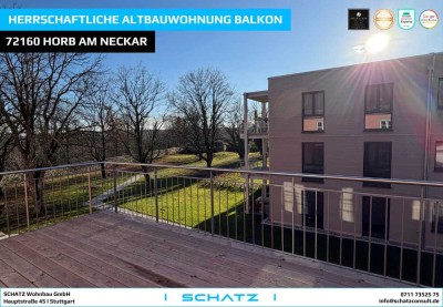 Kernsanierte Altbauwohnung mit Balkon