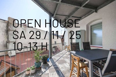 Charmante 4-Zi. Altbauwhg. mit großem Sonnenbalkon in Fürth