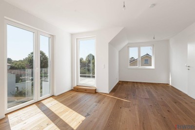 NEUBAU DACHGESCHOSSWOHNUNG II ERSTBEZUG MIT TERRASSE II 2 ZIMMER II NÄHE BAHNHOF SÜSSENBRUNN II