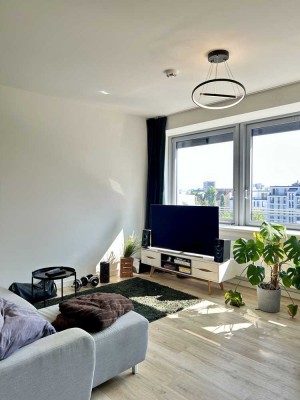 1,5-Zi. mit Skyline-View & Klima – Gleisdreieck, frei ab 01.09.