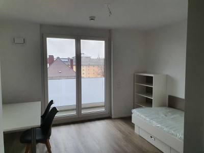 Für SchülerInnen, StudentInnen und Auszubildende - möbliertes Apartment mit Balkon