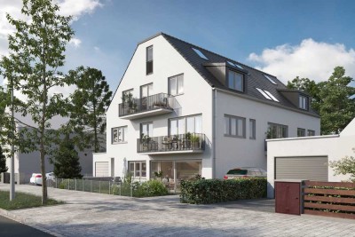 Reiheneckhaus mit 4 Schlafzimmern und Homeoffice in Toplage Großhadern-Blumenviertel (Haus 1)