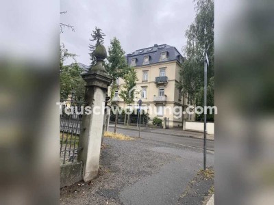 Tauschwohnung: Biete 2ZKB mit Balkon im EG, suche 3ZKB