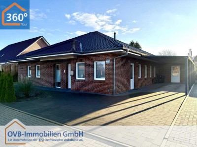 Moderner Bungalow in ruhiger Lage von Weener-Stapelmoor