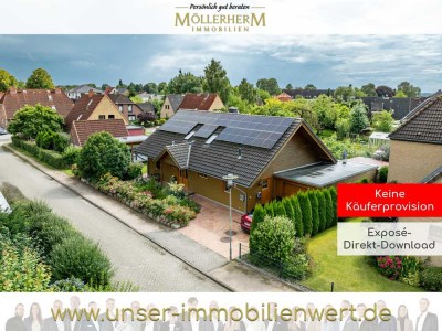 Gartenparadies mitten in Reinfeld - Familienfreundliches Einfamilienhaus mit Kamin, Garage, PV-Anlag